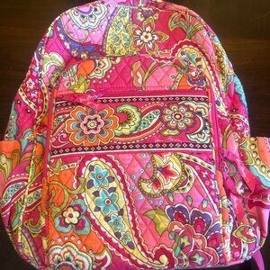 Vera Bradley Back Pack - Pink Multi Retired Print